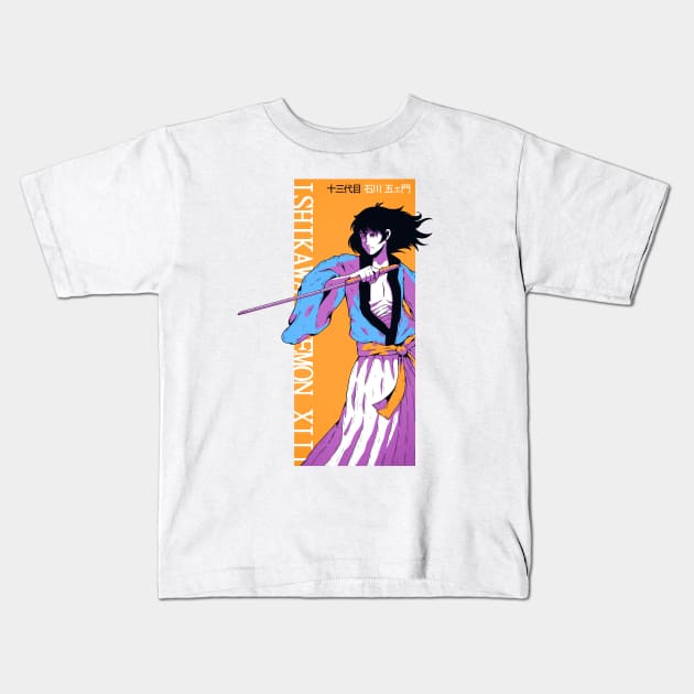 Ishikawa Goemon XIII Kids T-Shirt by Chofy87